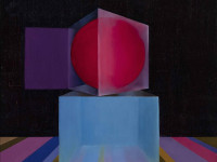 Carmen Piemonte, Caja siglo XX, óleo sobre tela, 98 x 80 cm.,  1981_ Colección privada.